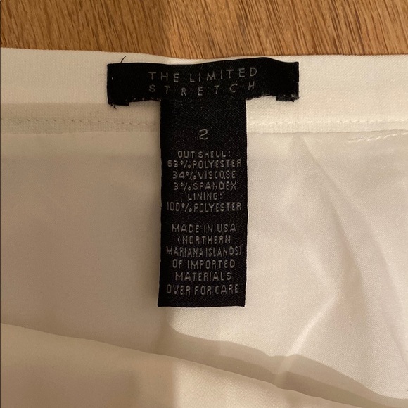 The Limited Cream A-Line Knee-Length Skirt for Work - Picture 5 of 8